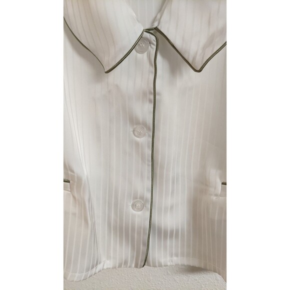 NWT~Women's NAP LOUNGEWEAR "The Lazy Cat" Pj Set In White Size Large NEW! - Picture 7 of 16